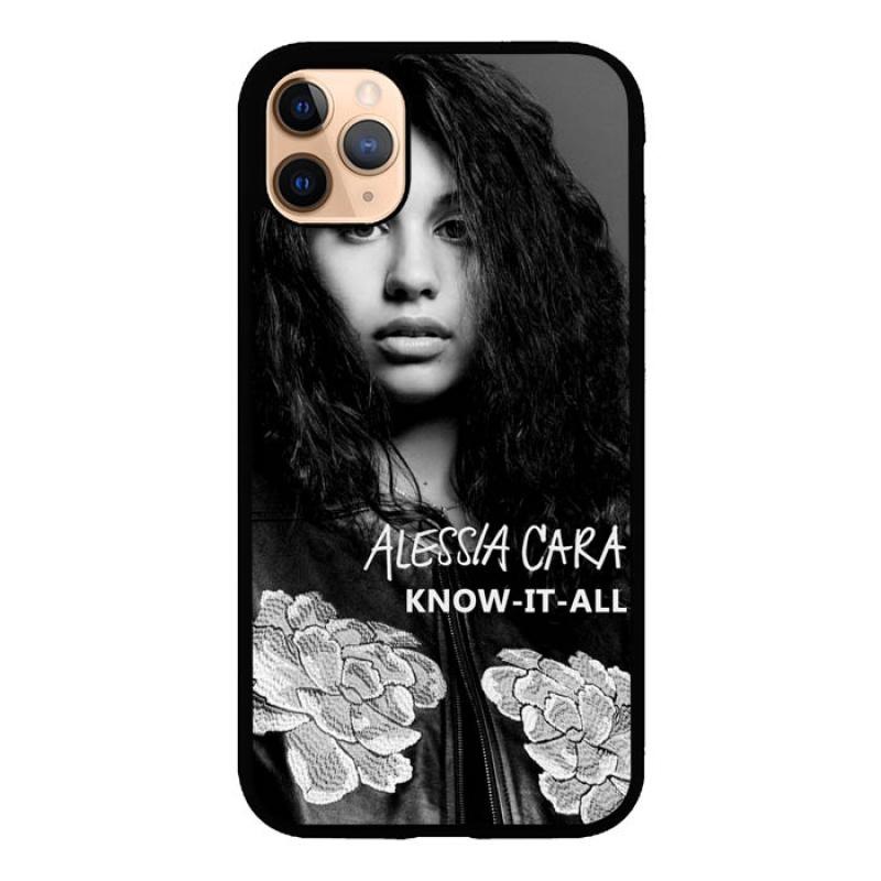 Jual Casing iPhone 11 Pro Max Custom Hardcase Hp Alessia Cara Black And