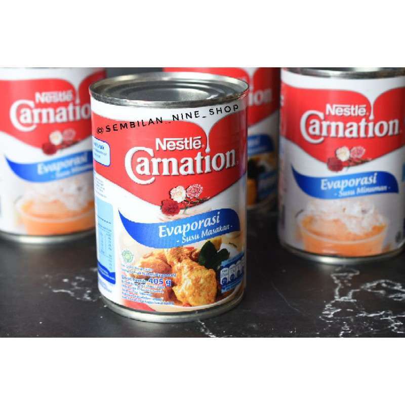 Jual CARNATION Susu EVAPORASI 405 GRAM Nestle EVAPORATED MILK di Seller