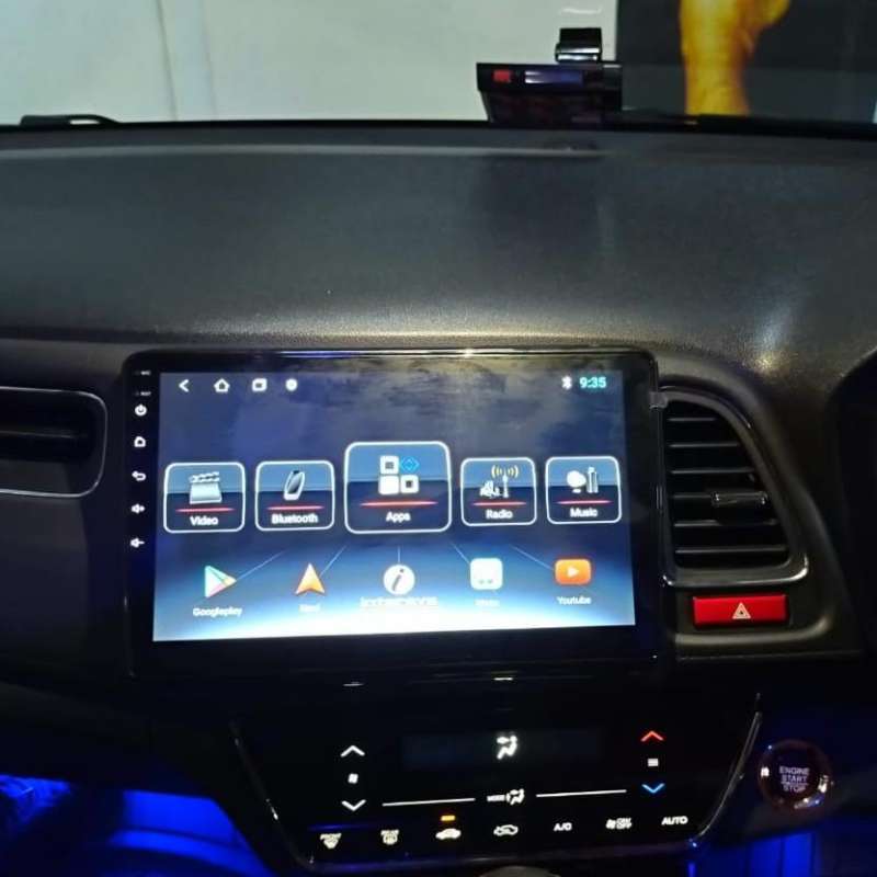 Jual radio tape head unit android 10 inch OEM HONDA HRV 2015 now di