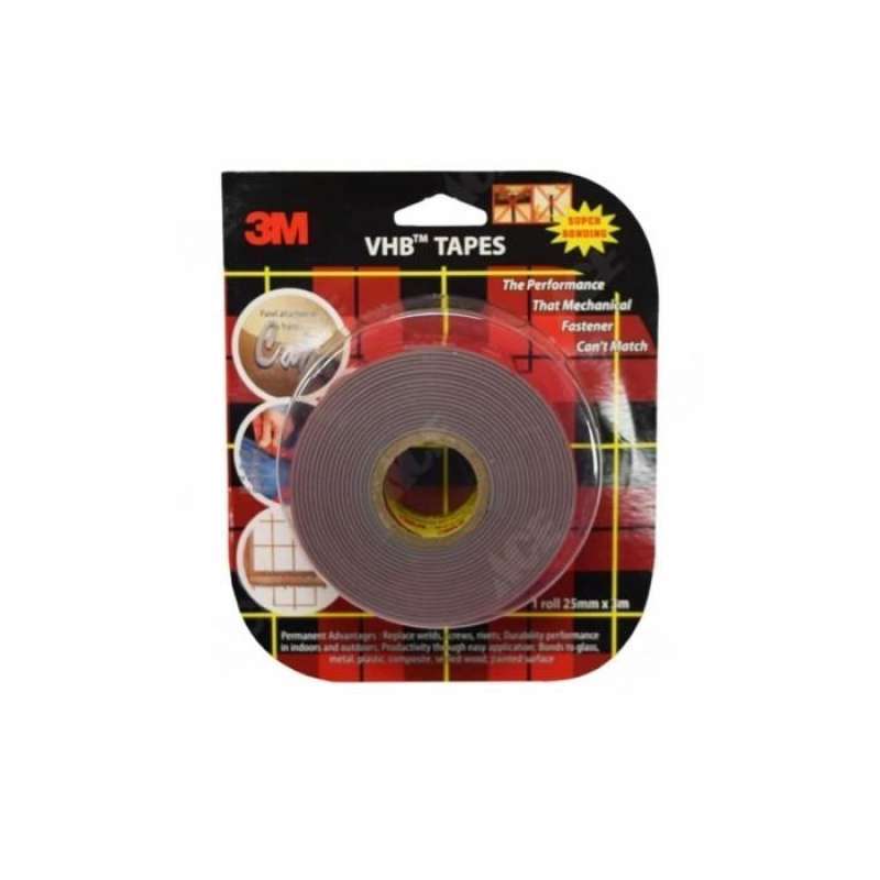 Jual 3M Isolasi VHb 2.5 cm X 3 Mtr Abu Abu Original Ace Hardware di