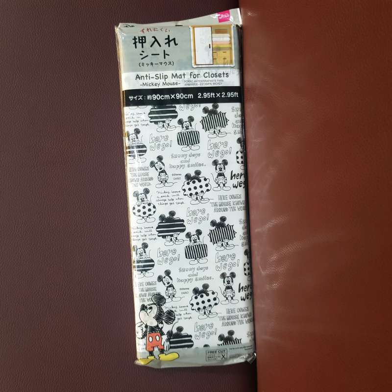 Jual Daiso Anti Slip Mat For Closets Alas Antislip Lemari Mickey Uk