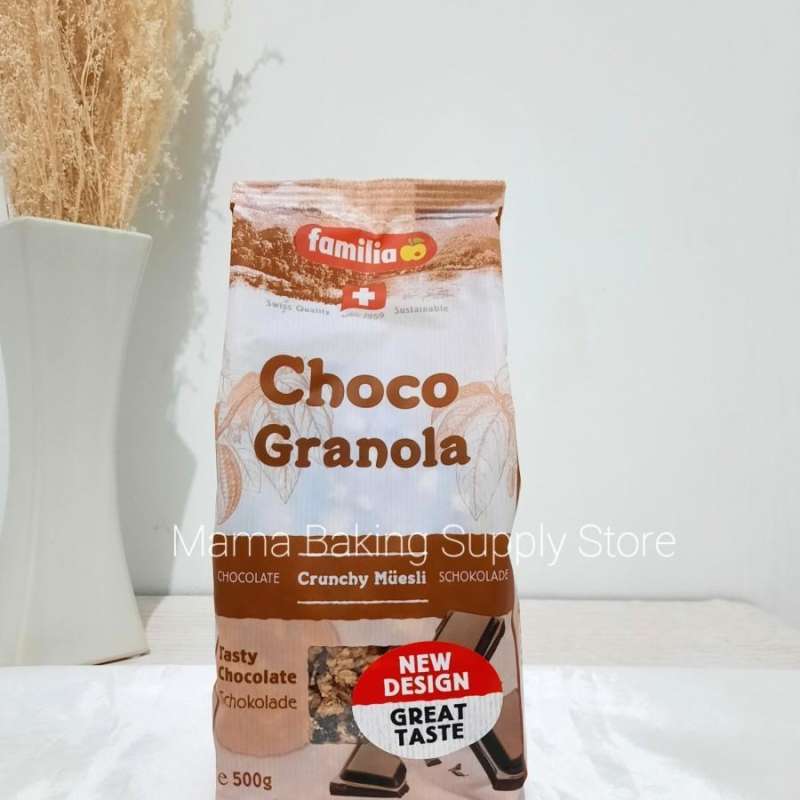 Jual FAMILIA Choco Crunch Granola Chocolate Crunchy Muesli 500 gr