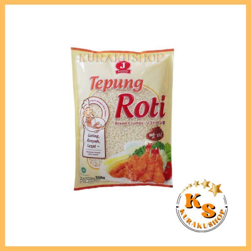 Promo OEM Tepung roti [bread crump] J food 500 g Diskon 50 di Seller