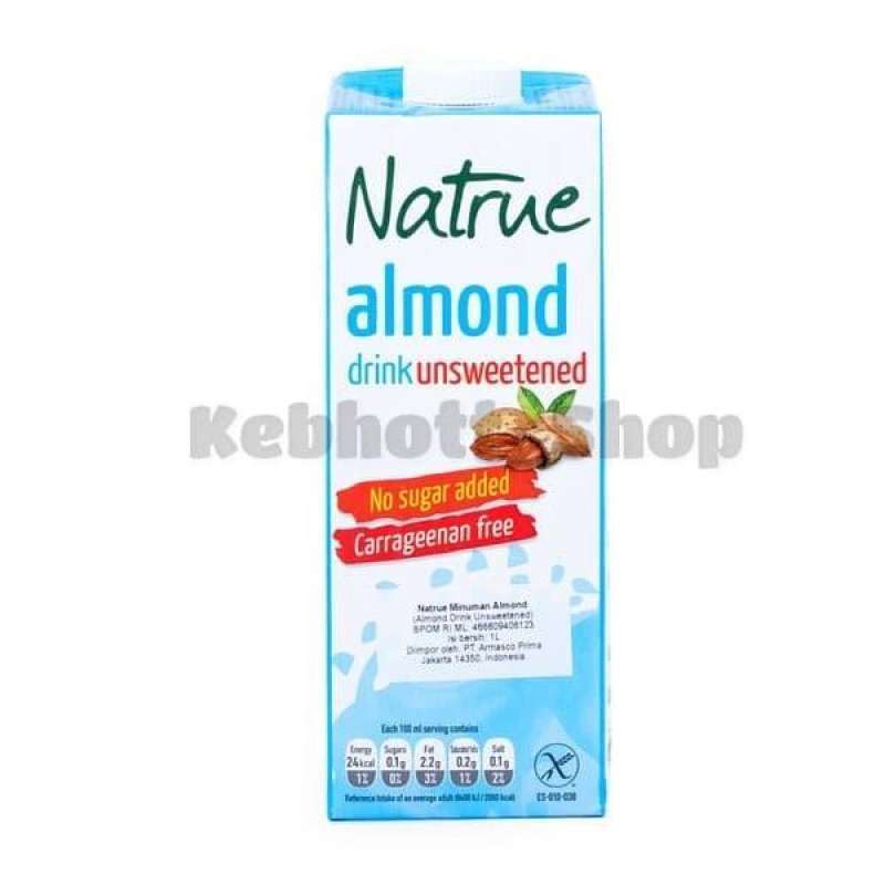 Jual Natrue Almond Milk Drink Unsweetened No Sugar Added Carrageenan