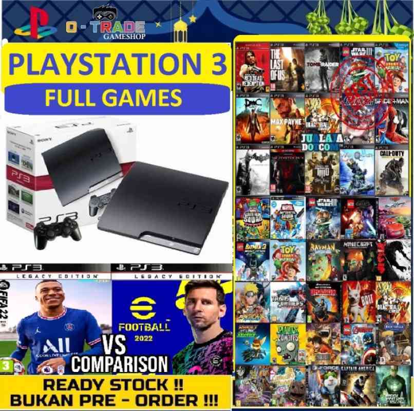 Promo Sony Ps 3 Ps3 Slim (Firmware Terbaru) Full Games Request Pes Fifa