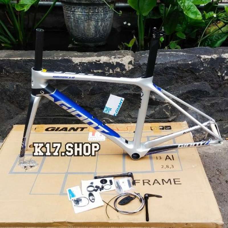Jual Frameset Carbon Giant TCR Pro Advanced Disc Size XS di Seller