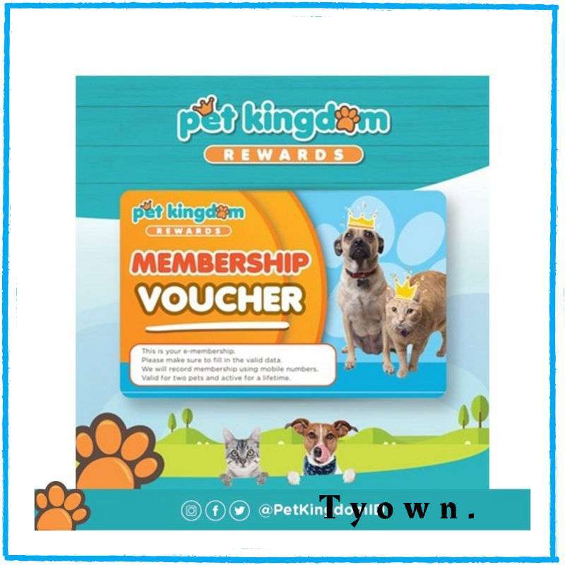 Jual pets VOUCHER MEMBER PET KINGDOM REWARD 1 MEMBER 2 JENIS HEWAN di