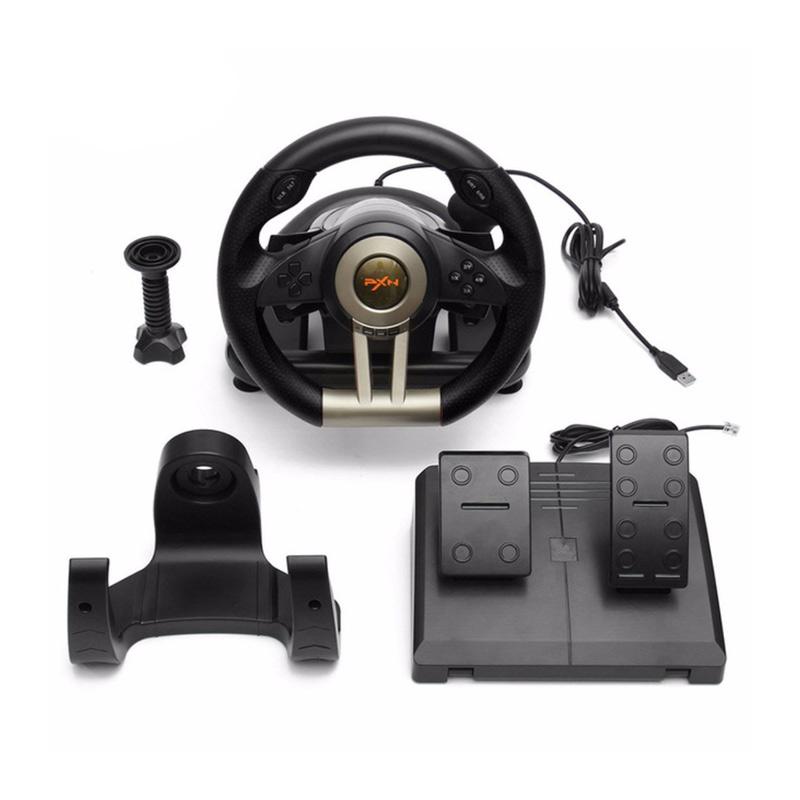 Jual Pxn V3ii Racing Game Steering Wheel With Brake Pedal For Ps3 Ps4 ...