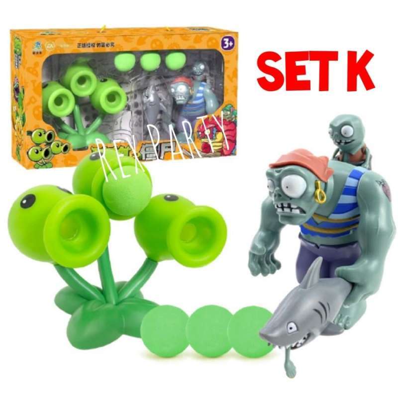 Jual Plants Vs Zombies Set Besar/Big Size Plants Vs Zombies/Plant Vs