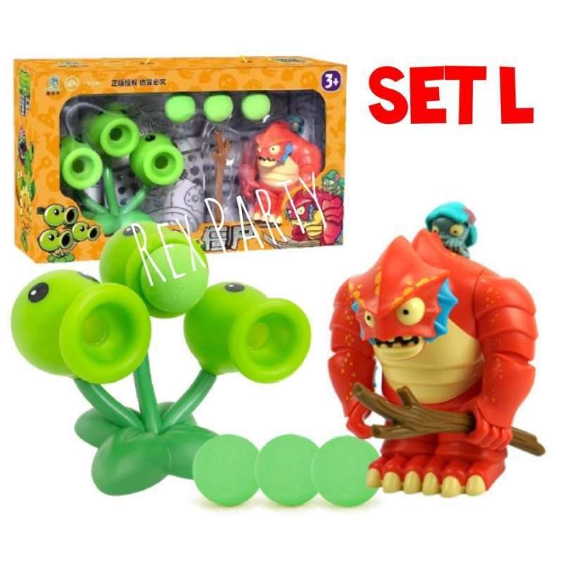 Jual Plants Vs Zombies Set Besar/Big Size Plants Vs Zombies/Plant Vs
