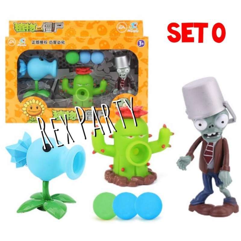 Jual Plants Vs Zombies Set Besar/Big Size Plants Vs Zombies/Plant Vs
