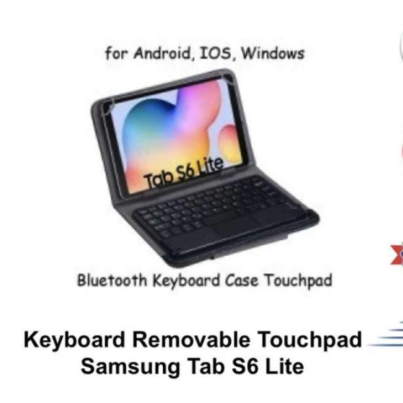 Promo Wireless Keyboard Touchpad Samsung Tab S6 Lite 10 Bluetooth P610