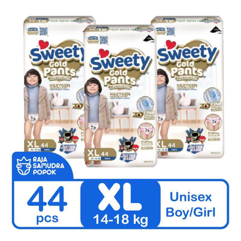 Jual Sweety Gold Pants Tipe Celana (Size XL / 44 pcs) di Seller Raja