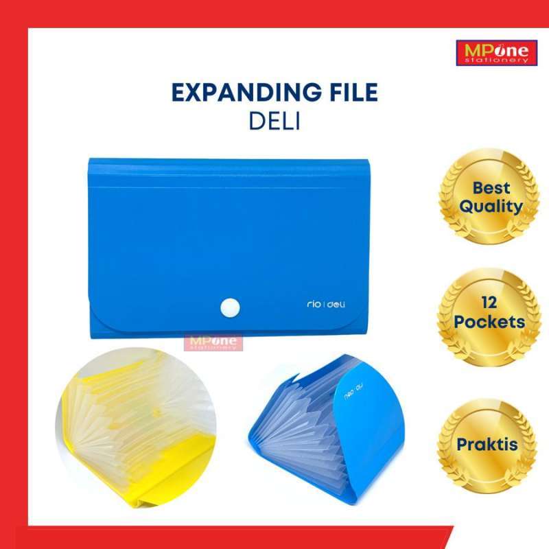 Jual Expanding File Deli / Expanding File Mini / Map File Deli di