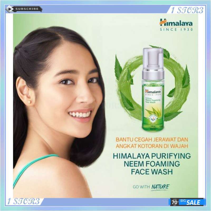 Promo Himalaya Neem Series Facial Wash Foaming 150 Scrub Mask Gent Diskon 32 di Seller 1STORE