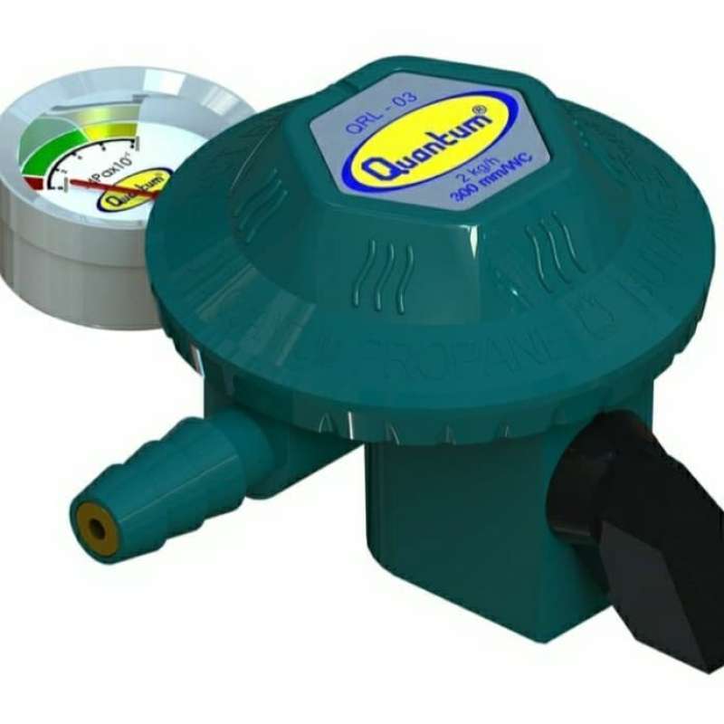 Jual Regulator Gas Quantum Qrl03(Kepala Besar Dengan Meter) di Seller