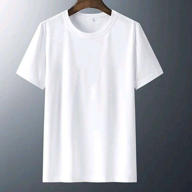 Jual Kaos Polos Putih / Kaos Polos Putih Pria / Kaos Polos Murah di