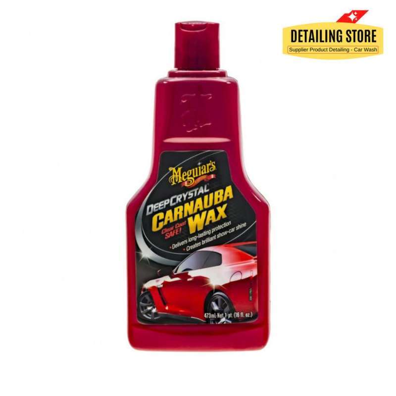 Jual Meguiar's Deep Crystal Carnauba Wax System Pengkilap Motor Dan