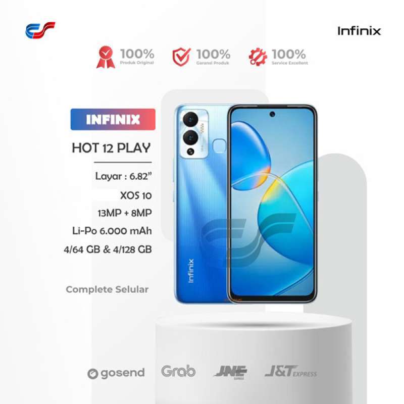 Infinix Hot 12 Play 4 64 Gb - Harga dan Spesifikasi Terbaru November 2024