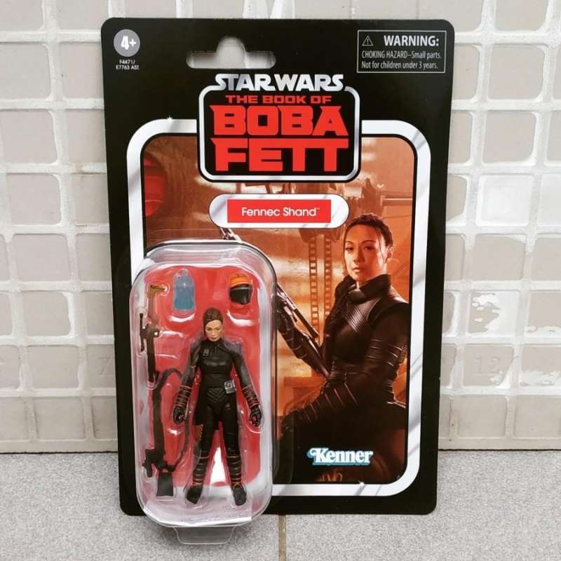 Star Wars Hasbro F4471, The Vintage Collection Fennec Shand Toy, 9.5 cm- Scale The Book of Boba Fett Action Figure, Toys Kids Ages 4 and Up, Multicolore