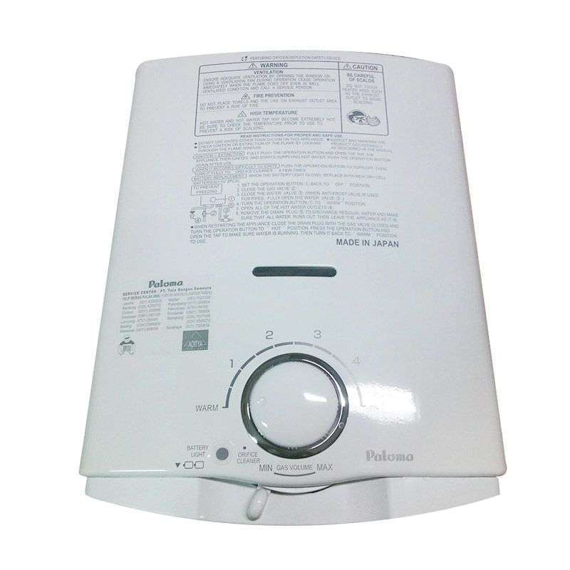 Jual Paloma Water Heater Gas PH5 RX LNG Pemanas Air Gas PH 5 RX LNG di
