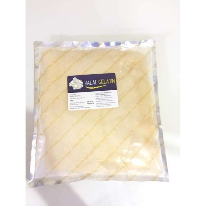 Jual Gelatin Halal Green Valley 100gr di Seller Tokoserbaserbi100