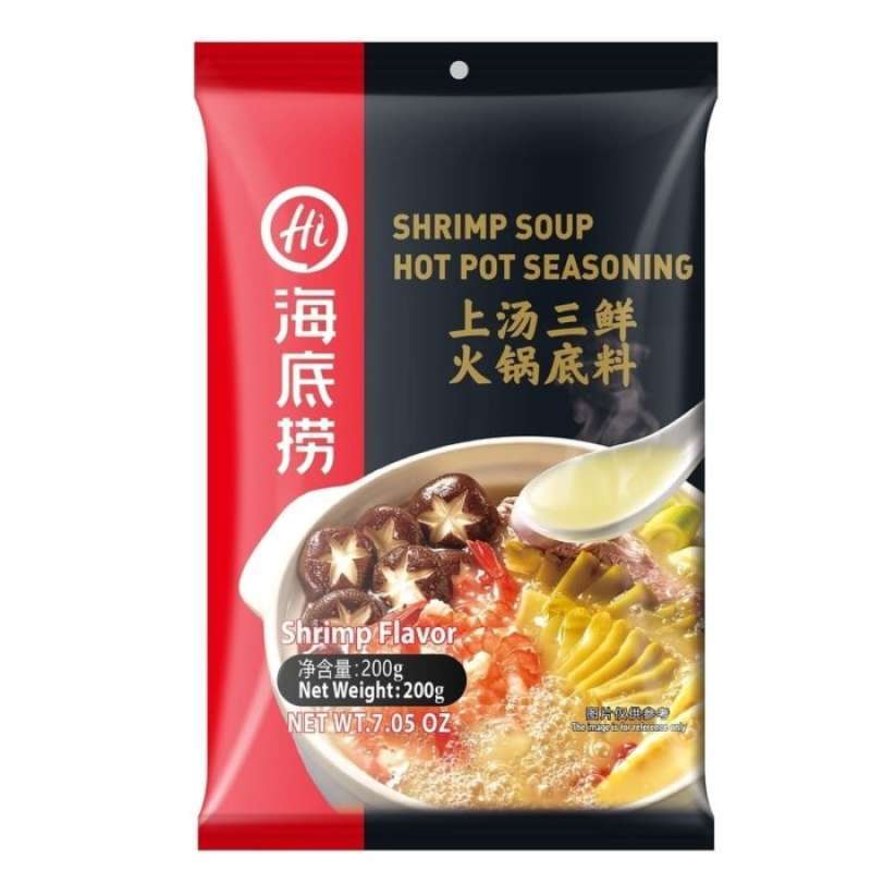 Jual Haidilao Hai Di Lao shrimp flavour hot pot seasoning sauce 200g di