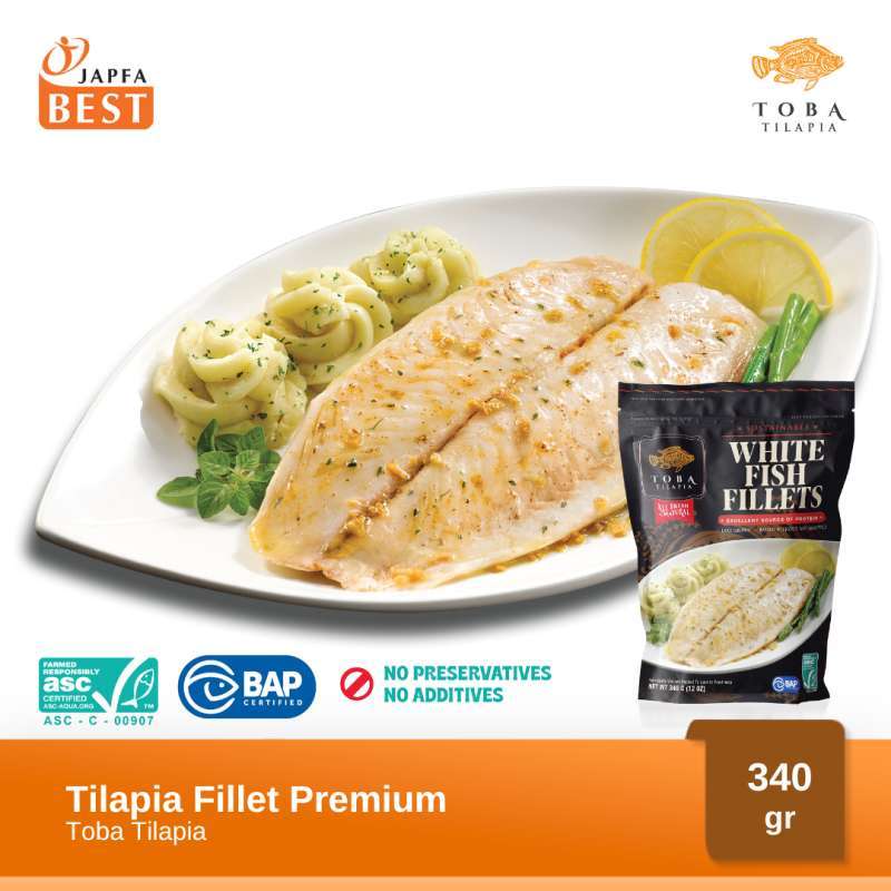 Promo Ikan Tilapia Fillet Premium / Ikan Nila Fillet 340gr Halal Diskon