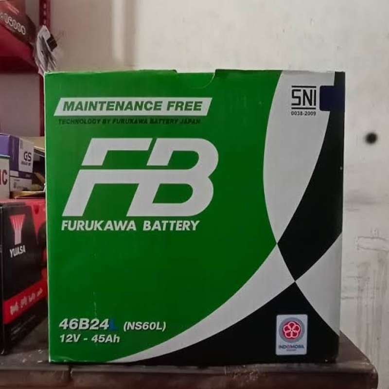 Jual AKI BATERAI KERING FB FURUKAWA BATTERY NS60L/46B24L CALYA SIGRA