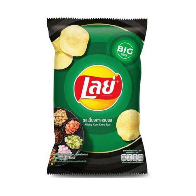 Jual Lays Potato Chips Miengkam Krobros Flavour 75g di Seller Gunung Mas Kota Tanjung Pinang