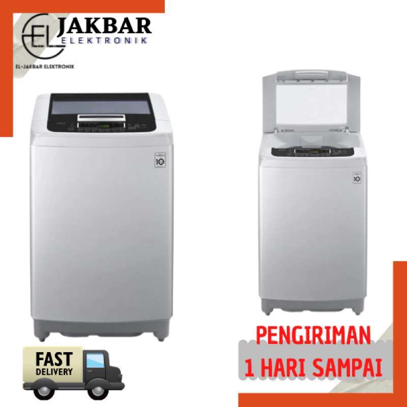 Jual LG MESIN CUCI TOP LOADING T2516VSPM 16 KG SMART DIAGNOSIS TURBO