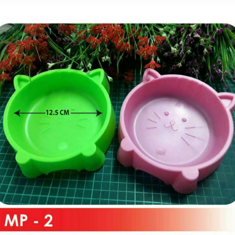 Jual Cat Single Bowl tempat makan kucing di Seller TOKOPETS Tapos