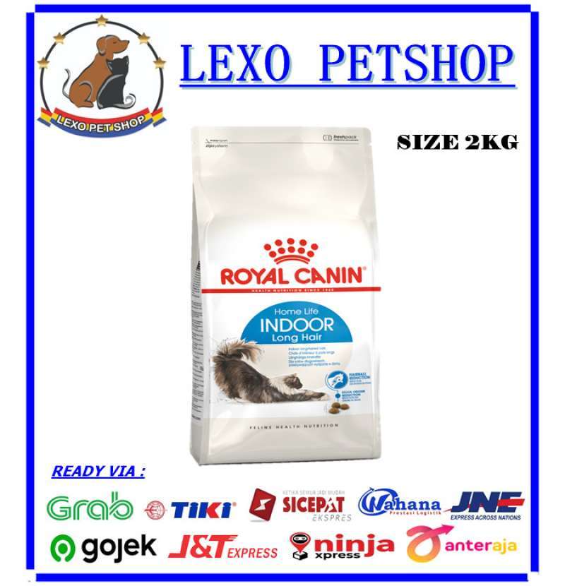 Promo Royal Canin Indoor Cat Long Hair 2Kg Makanan Kucing / Cat Food