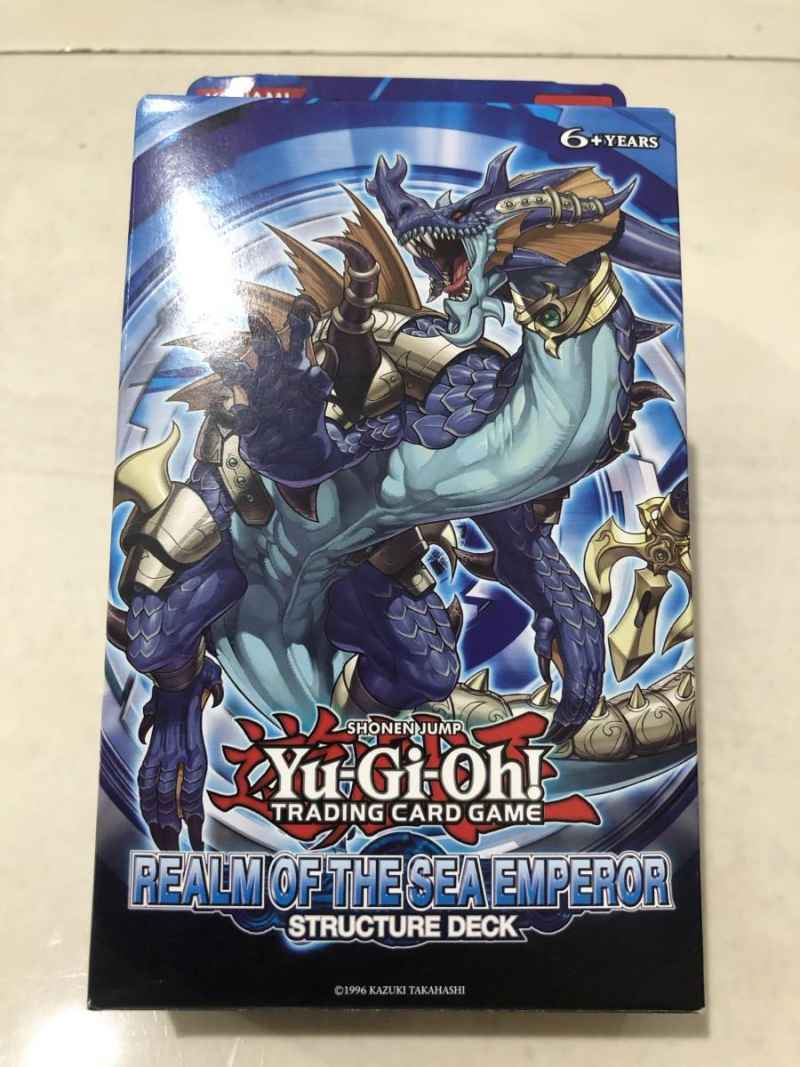 Jual Structure Deck Yugioh Realm Of The Sea Emperor di Seller antique
