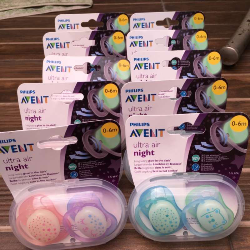 Promo Avent Soother Ultra Night 06M Diskon 9 di Seller Zevanya Store