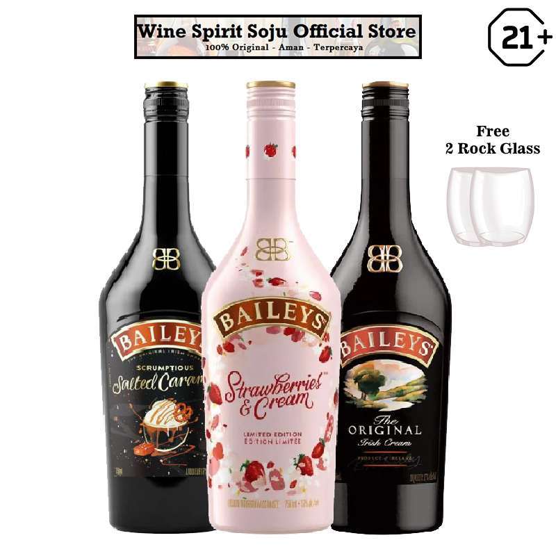 Promo Promo Bundling Baileys Salted Caramel + Strawerry + Irish Cream