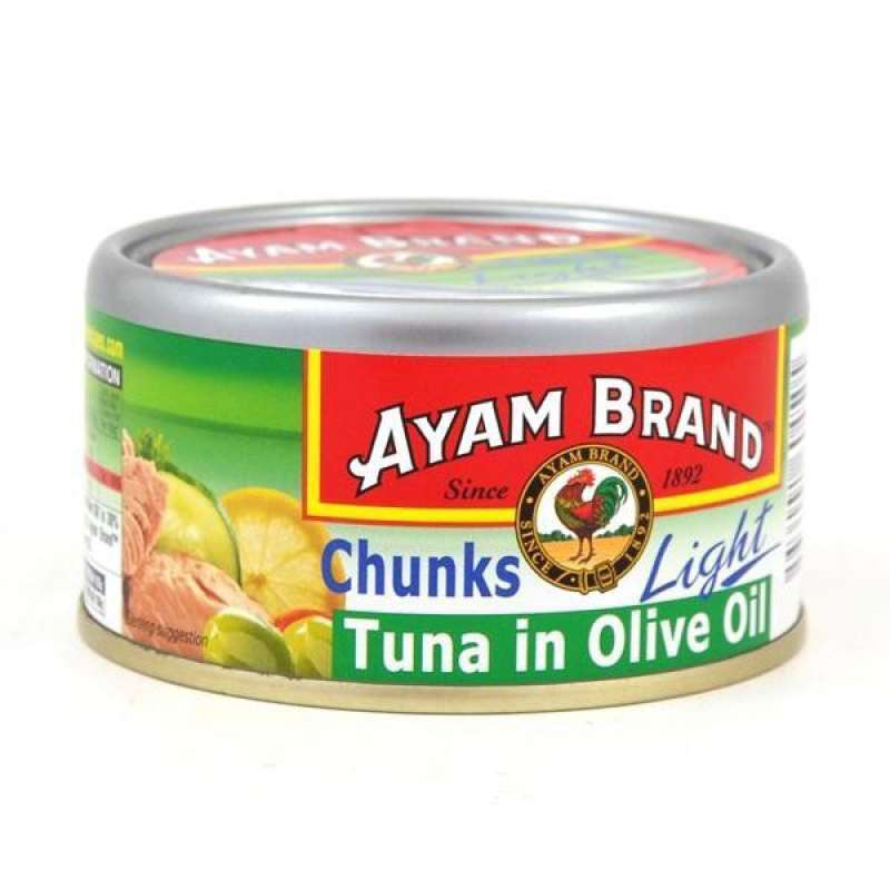 Jual AYAM BRAND TUNA CHUNK IN OLIVE OIL 150GR di Seller FRESTIVE
