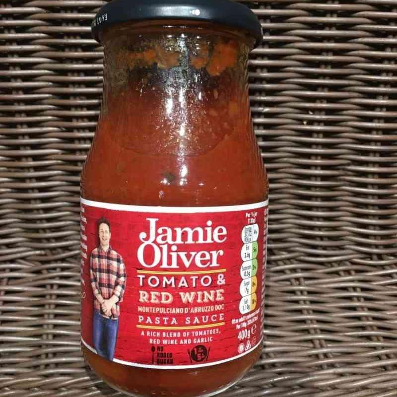 Jual Jamie oliver tomato & red wine pasta sauce 400gr di Seller