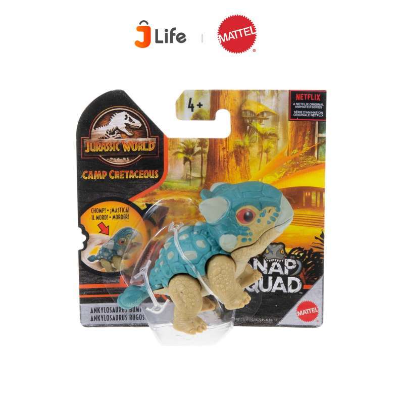 Jual Jurrasic World Snap Squad (Ankylosaurus Bumpy) - Mainan Action ...