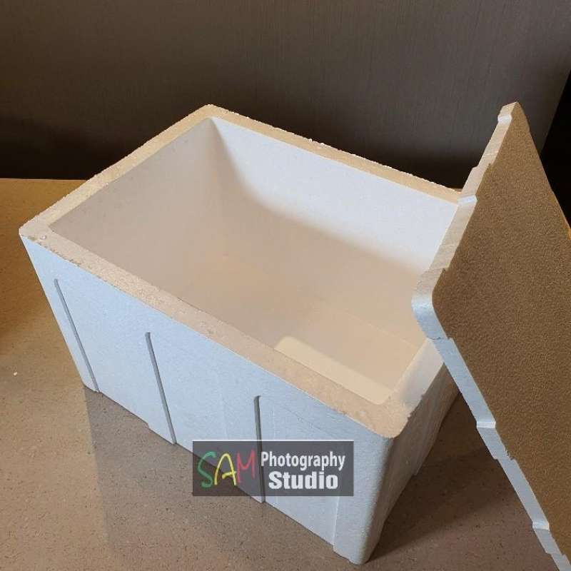 Promo Kotak Styrofoam Gabus ukuran Box Udang Diskon 5 di Seller Sam Photography Centre