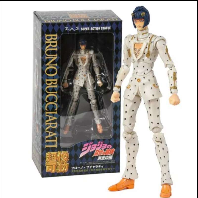 Jual SUPER ACTION FIGURE JOJO BIZZARE ADVENTURE BRUNO ARTIKULASI FIGMA