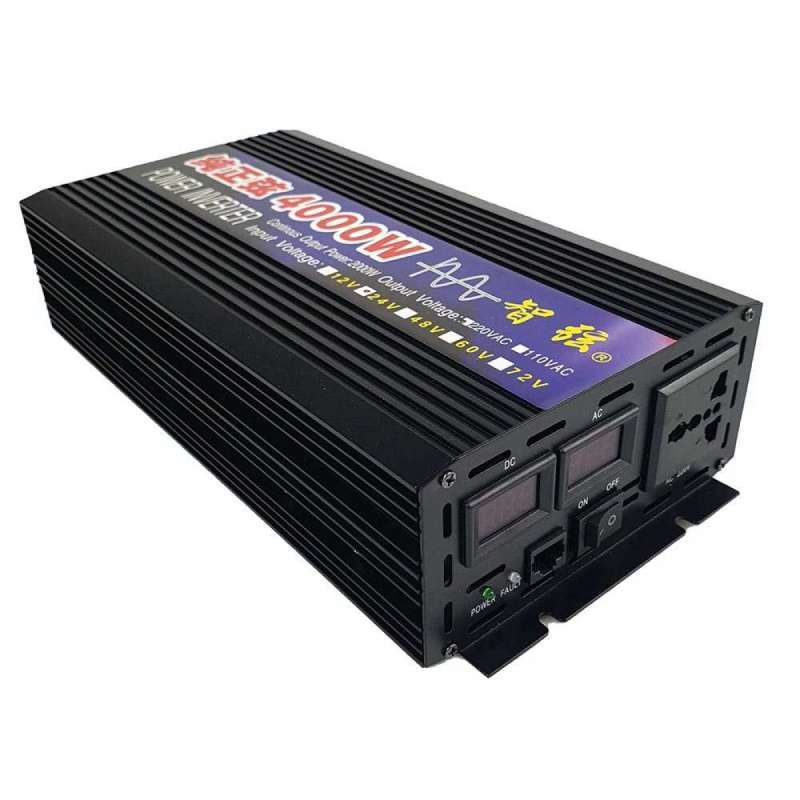 Promo Pure Sine Wave Car Power Inverter DC 24V to AC 220V 4000W Diskon ...