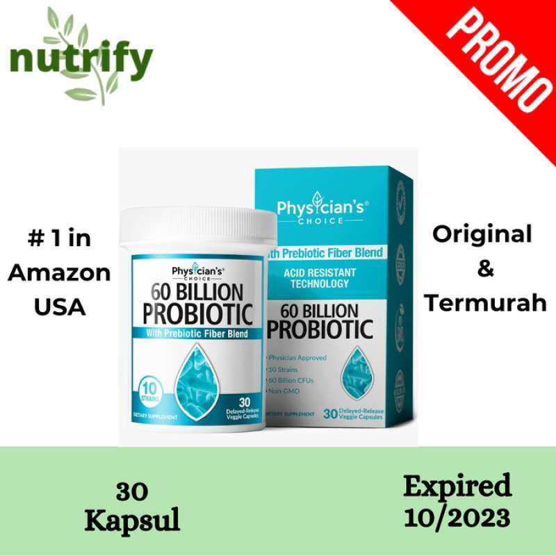 Jual Physician'S Choice Probiotic 30 Veggie Capsules di Seller Medika