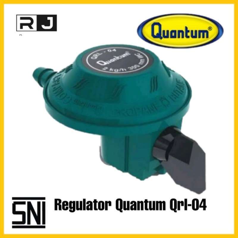 Jual REGULATOR GAS QUANTUM TEKANAN RENDAH QRL04 AUTO TANPA METER di