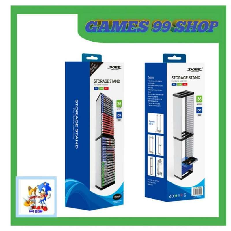 Jual Dobe Storage Stand Game Card Box Ps3 Ps4 Ps5 Xbox Switch di Seller