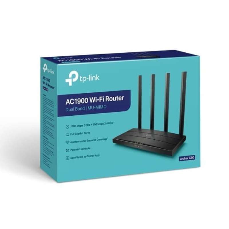 Jual TP-Link Archer C80 AC1900 Wifi Router di Seller GOLDEN CASUARINA ...
