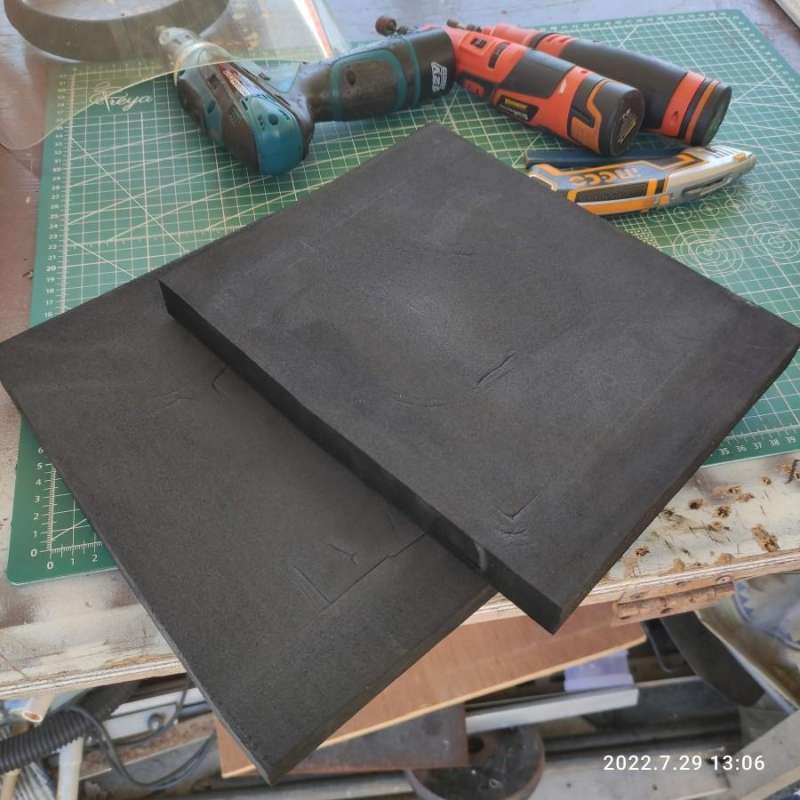 Jual foam lembut biaya pembuatan cetak press kydex holster di Seller