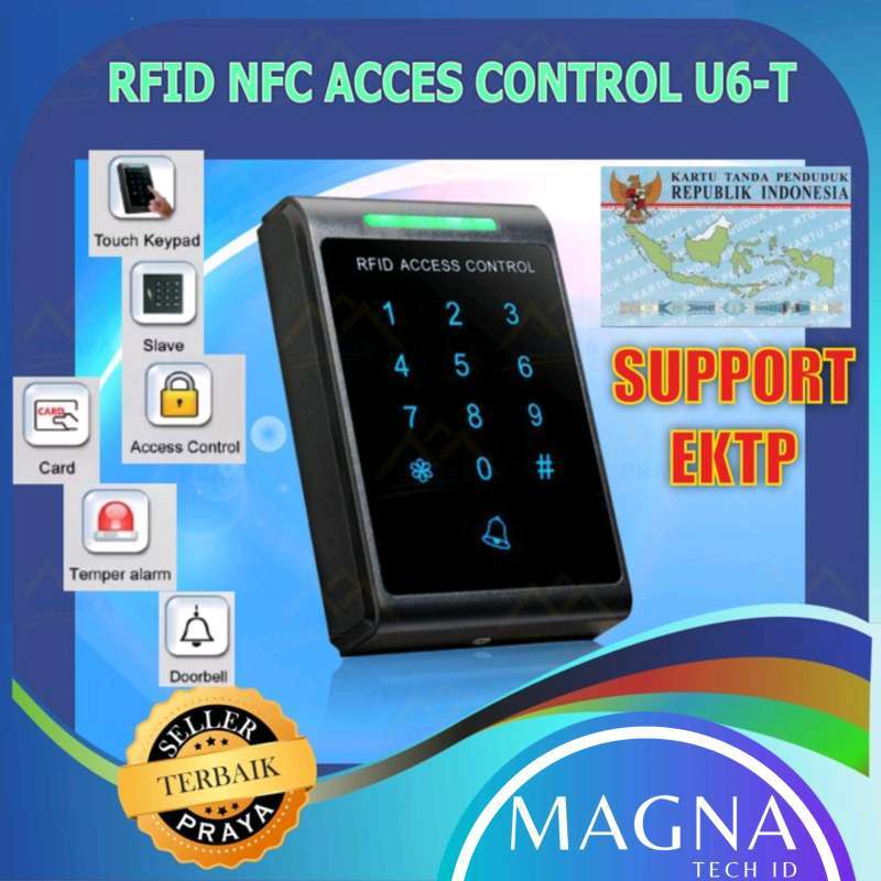Jual IC ID ACCESS CONTROL DOOR READER NFC RFID KARTU EM MIFARE EKTP