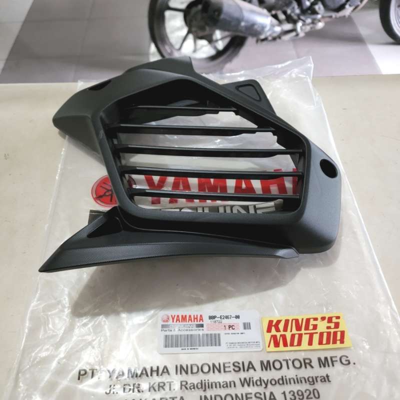 Jual Cover Tutup Radiator New Aerox Connected 155 Asli Yamaha Bbp E2467 ...