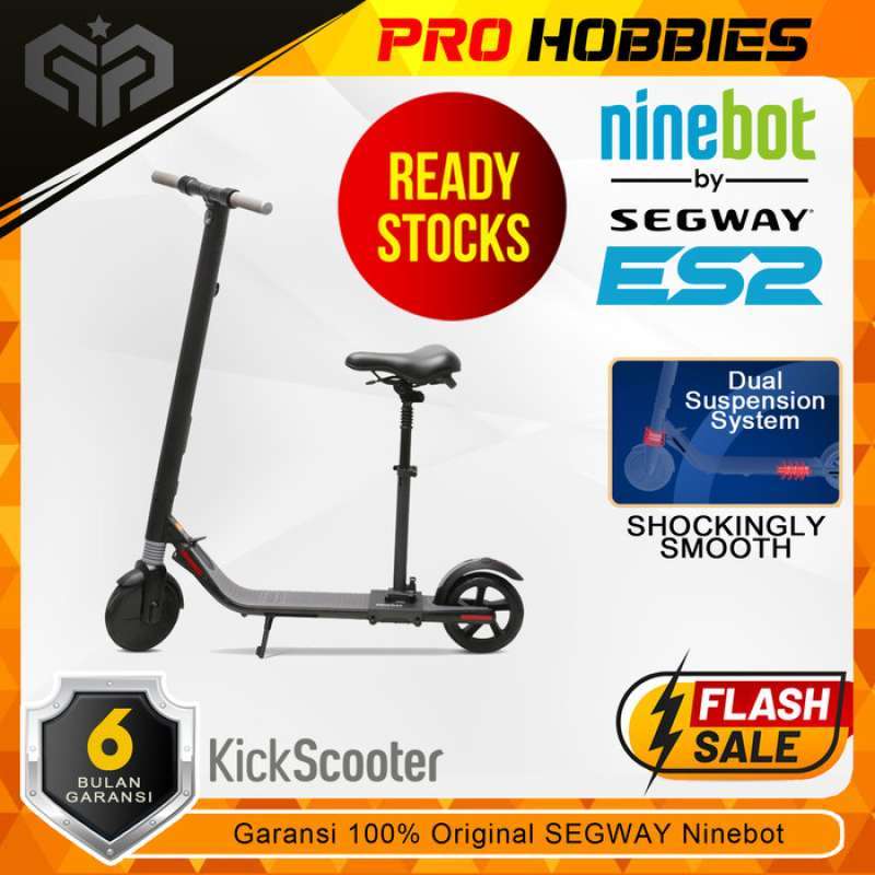 Jual Segway Ninebot ES2 Electric Kick Scooter Original Skuter Listrik